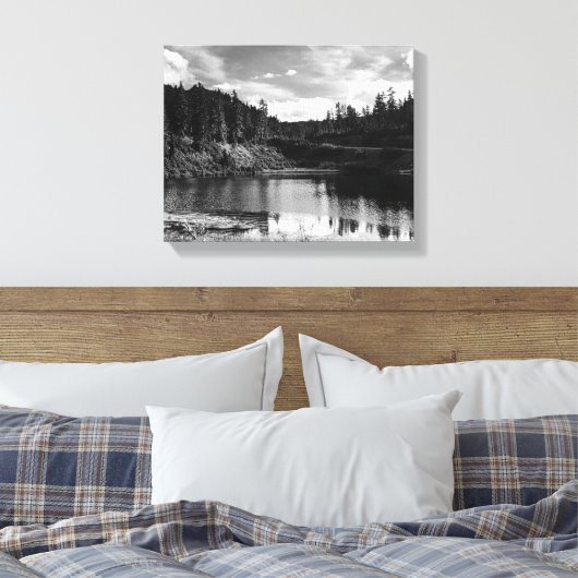 Mountain lake leinwanddruck (Insitu (Schlafzimmer))