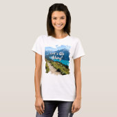 Mountain Lake Let's Go Wandern T-Shirt (Vorne ganz)