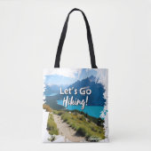 Mountain Lake Let's Go Wandern Tasche (Vorderseite)