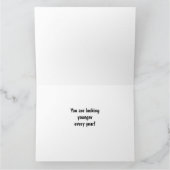 Mountain Lake Monarch Butterflies Geburtstagskarte Karte (Innenseite)