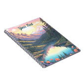 Mountain Lake Notizblock (Rechte Seite)