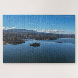 Mountain Lake Reflection Utah Scenics USA Natur Puzzle