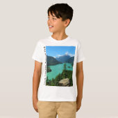 Mountain Lake Scenery Nationalpark Washington T-Shirt (Vorne ganz)