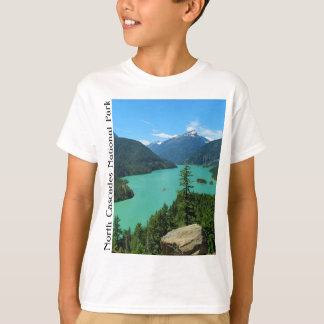 Mountain Lake Scenery Nationalpark Washington T-Shirt