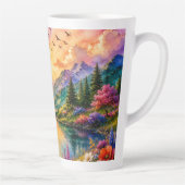 Mountain Lake Serenity Bunter Becher Milchtasse (Rechts)