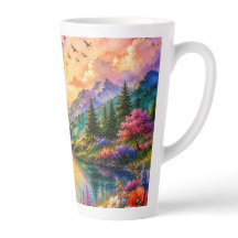 Mountain Lake Serenity Bunter Becher