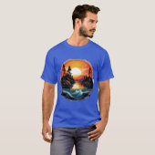 Mountain Lake Sun Rise T-Shirt (Vorne ganz)