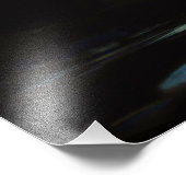 Mountain Lake Sunset Fotodruck (Ecke)