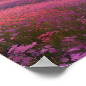 Mountain Lake Sunset Serenade Poster (Ecke)