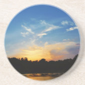 Mountain Lake Sunset Untersetzer (Vorne)