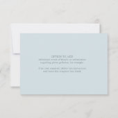 Mountain Lake Wedding Foto Strip Danke Karte (Rückseite)