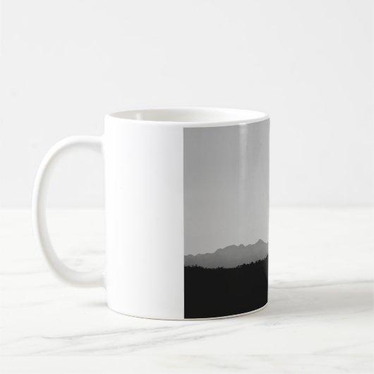 Mountain landscape coffe mug kaffeetasse (Links)