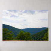Mountain Landscape Foto Poster (Vorne)