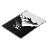 Mountain Landscape Notebook Notizblock (Linke Seite)