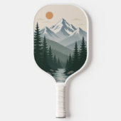 Mountain-Landschaft-Pickleball-Schläger Pickleball Schläger (Vorderseite)