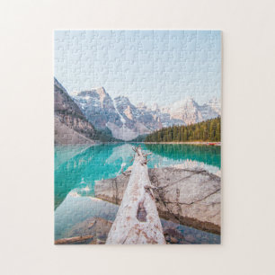 Mountain Landschaftlich Puzzles Bergsee-Zauber