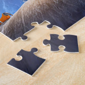 Mountain Launch Raven With Ski Goggles In Winter T Puzzle (Seite)