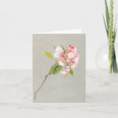 Mountain Laurel Blossom Blank Note Card Dankeskarte (Vorderseite)