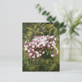 Mountain Laurel Blume Postkarte (Stehend Vorderseite)