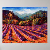 Mountain Lavender Zuhause Poster (Vorne)