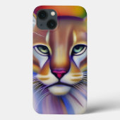 Mountain Lion Art Case-Mate iPhone Hülle (Rückseite)