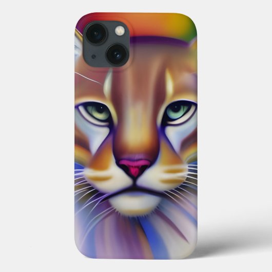 Mountain Lion Art Case-Mate iPhone Hülle (Rückseite)