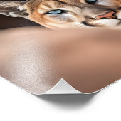 Mountain Lion Foto Print (Ecke)