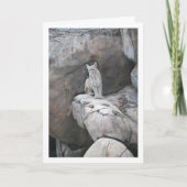 Mountain Lion Karte (Vorderseite)