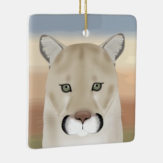 Mountain Lion Ornament (Rechts)
