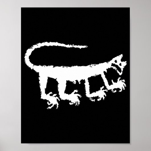 Mountain Lion Petroglyph _1  Poster (Vorne)