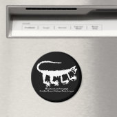 Mountain Lion Petroglyph Magnet (In Situ (Geschirrspüler))