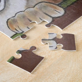 Mountain Lion Puma Cub Niedlich Jigsaw Puzzle (Seite)