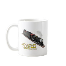 Mountain Locomotive 4-8-2 Dual-Sided Mug