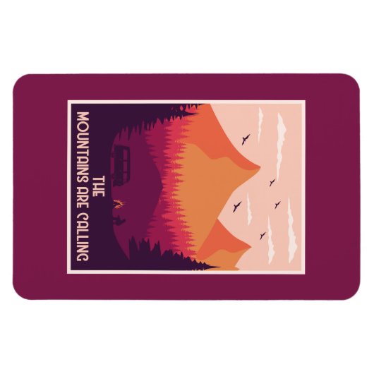 Mountain Lover Magnet (Horizontal)