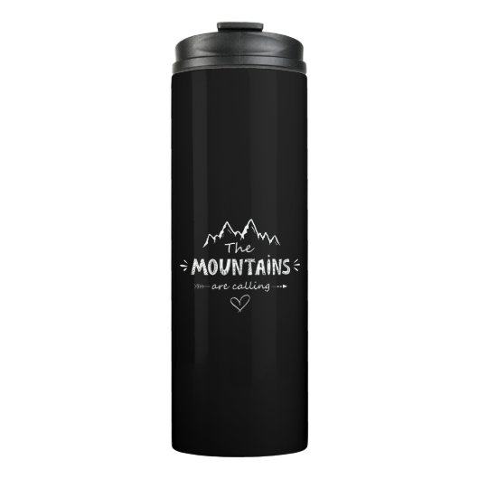 Mountain Lover Thermalbecher Thermosbecher (Vorderseite)