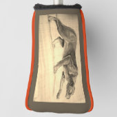 Mountain Löwe Cougar Original Öl Aileen© Golf Headcover (Rotieren 90)