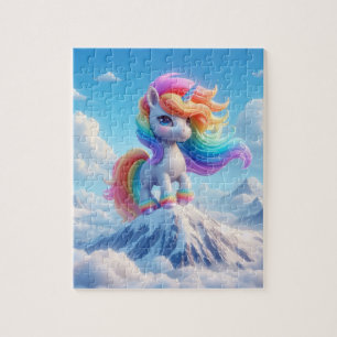 Mountain Magic Rainbow Unicorn Puzzle