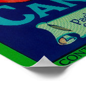 Mountain Maid Apple LabelKanada Poster (Ecke)