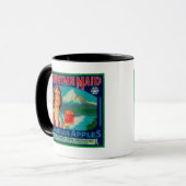 Mountain Maid Apple LabelKanada Tasse (Vorderseite Links)