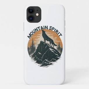Mountain Majesty Wolf Howling auf dem Gipfel Case-Mate iPhone Hülle