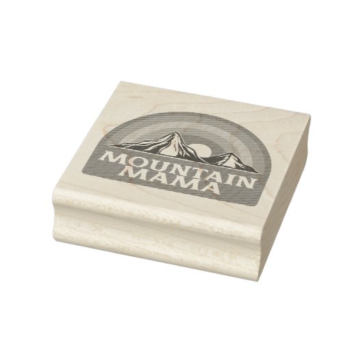 Mountain Mama Gummistempel (Stempel)