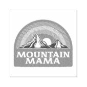 Mountain Mama Gummistempel (Prägung)