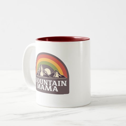 Mountain Mama Tasse (Vorderseite Links)