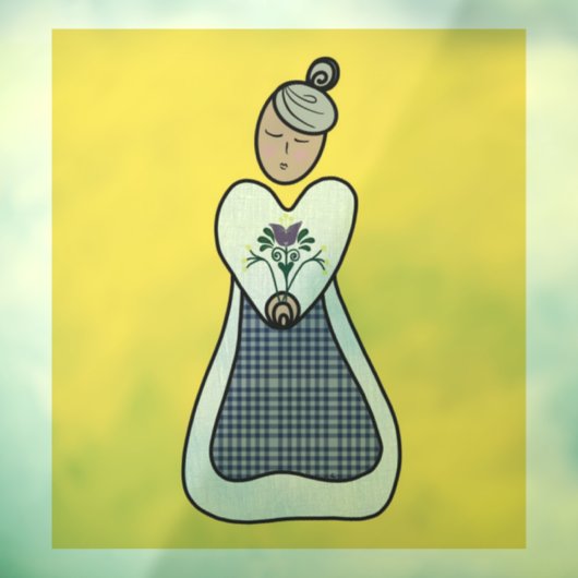 Mountain Mary Fensteraufkleber (Blatt 3)