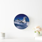 Mountain Matterhorn Wallis Schweiz Runde Wanduhr (Zuhause)