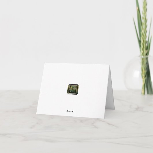 Mountain Meadow Danke Karte (Rückseite)