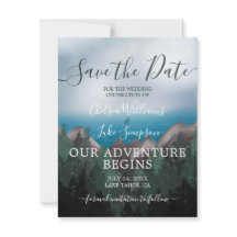 Mountain Meets Ocean Adventure Save the Date