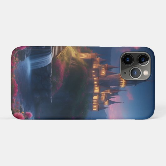 Mountain Midnight Castle Four Case-Mate iPhone Hülle (Rückseite (Horizontal))