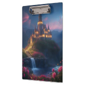 Mountain Midnight Castle Four Klemmbrett (Links)