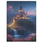 Mountain Midnight Castle Four Klemmbrett (Rückseite)